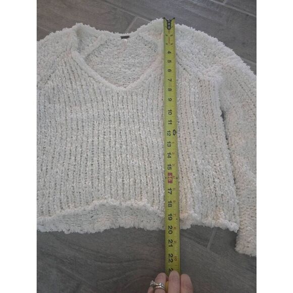 Women's Free People Sand Dune Sweater Ivory Size‎ Small - Picture 2 of 9